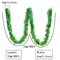 St Patricks Day Garland Decor,50Ft Glitter Tinsel Irish Shamrock Garland Decorations for Tree Mantle Bedroom Office Classroom Party Indoor Outdoor Holiday Home Green Gold